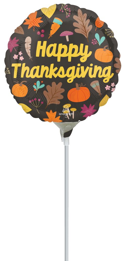 04" Thanksgiving Give Thanks Balloon