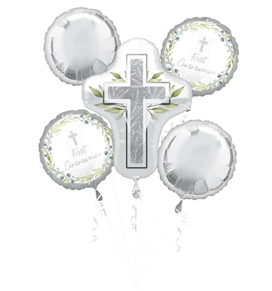 Bouquet Pearl First Communion Balloon