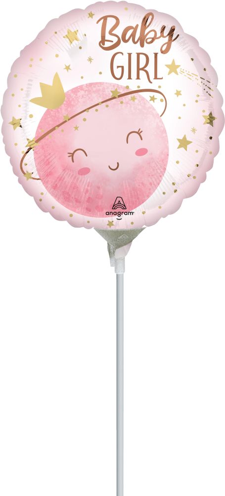 09" Little Moon Girl Balloon