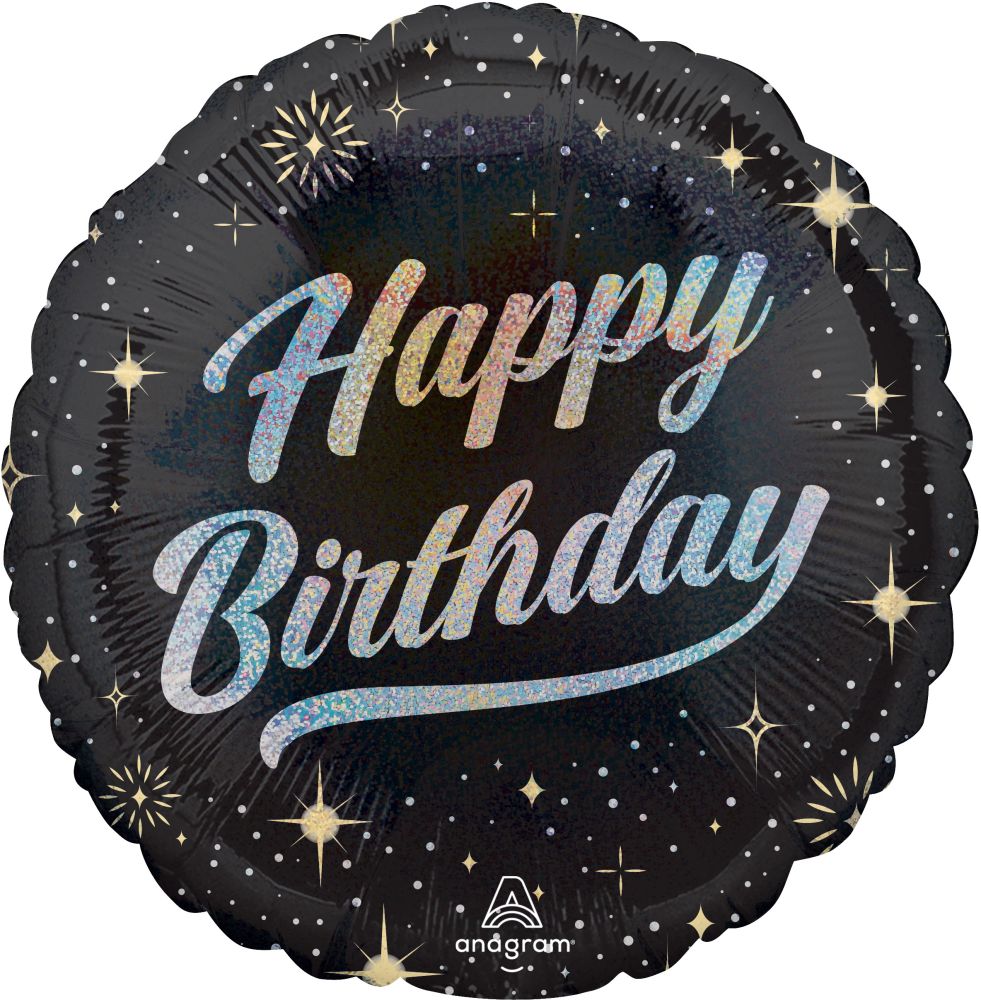 Jumbo Sparkling Birthday Balloon