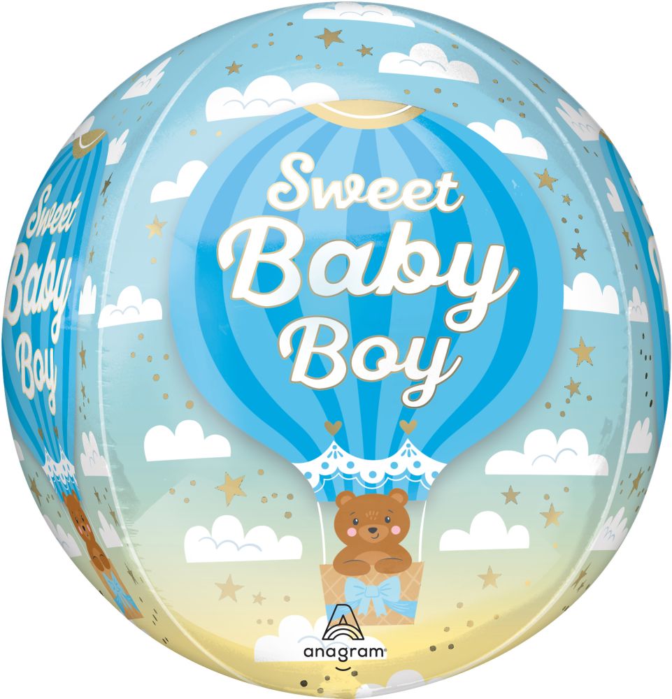Orbz It's a Boy Blue Balloon