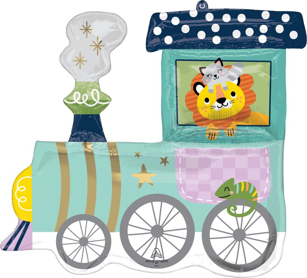 SuperShape All Aboard! Baby Balloon