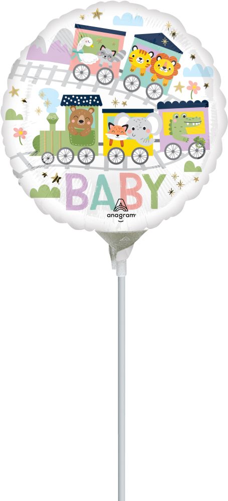 09" All Aboard Baby Balloon