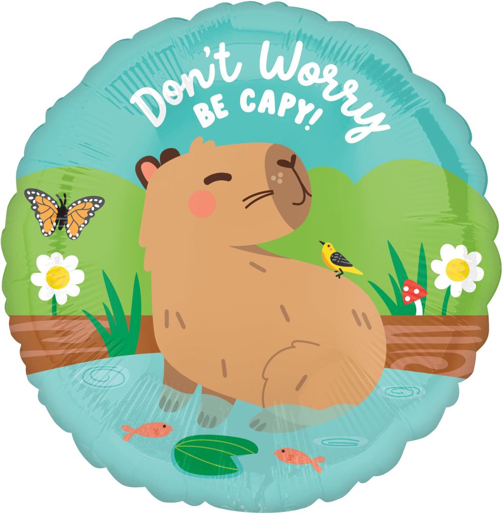 Standard Capybara Craze Balloon