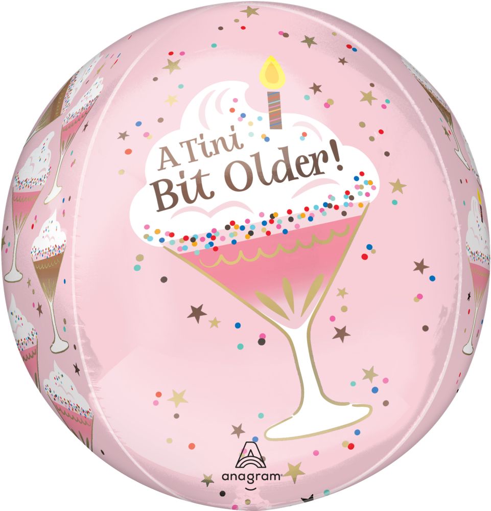 Orbz A Tini Bit Older Birthday Balloon