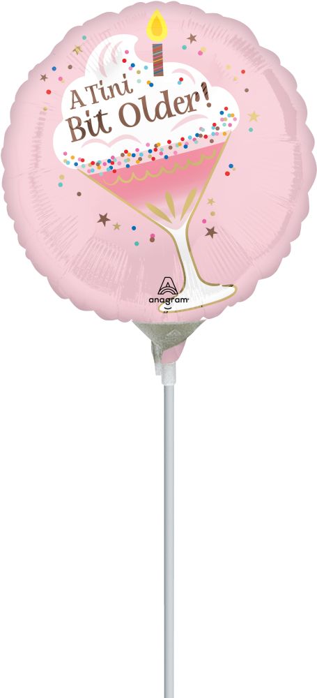 09" A Tini Bit Older Birthday Balloon