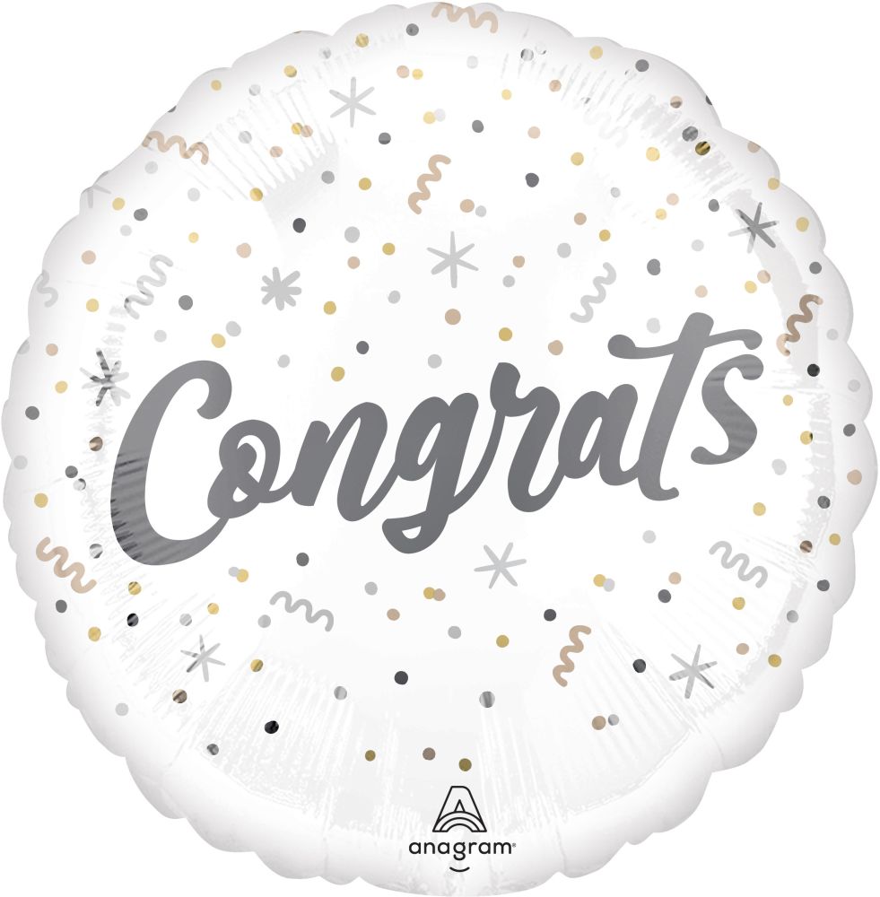 Standard Elegant Congrats Balloon