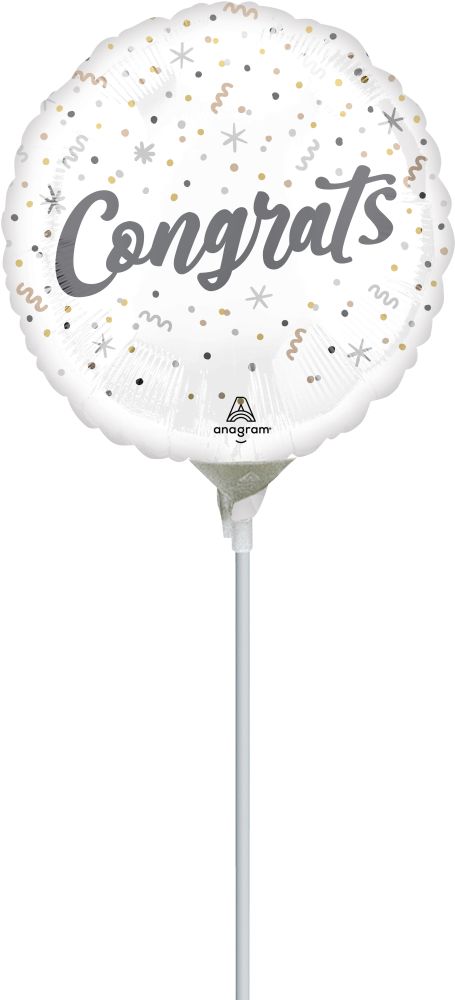 09" Elegant Congrats Balloon