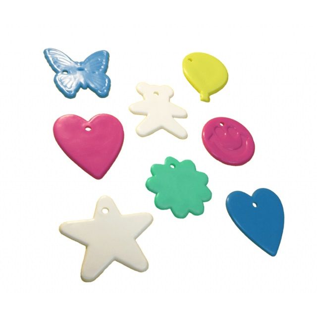 Plastic Weights Pastel 8g (100pcs)
