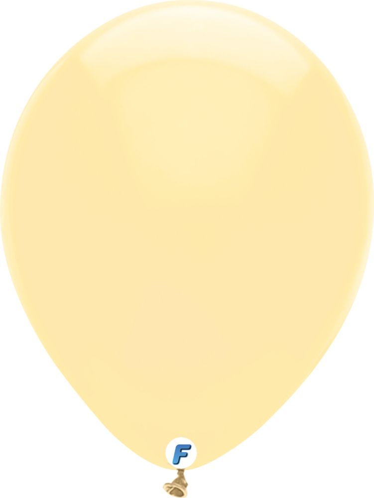 Funsational 12" Ivory (50pcs) Balloons