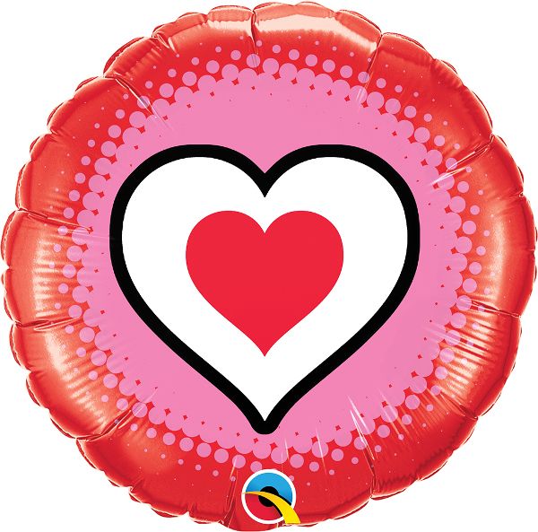 18" Only Hearts Balloon