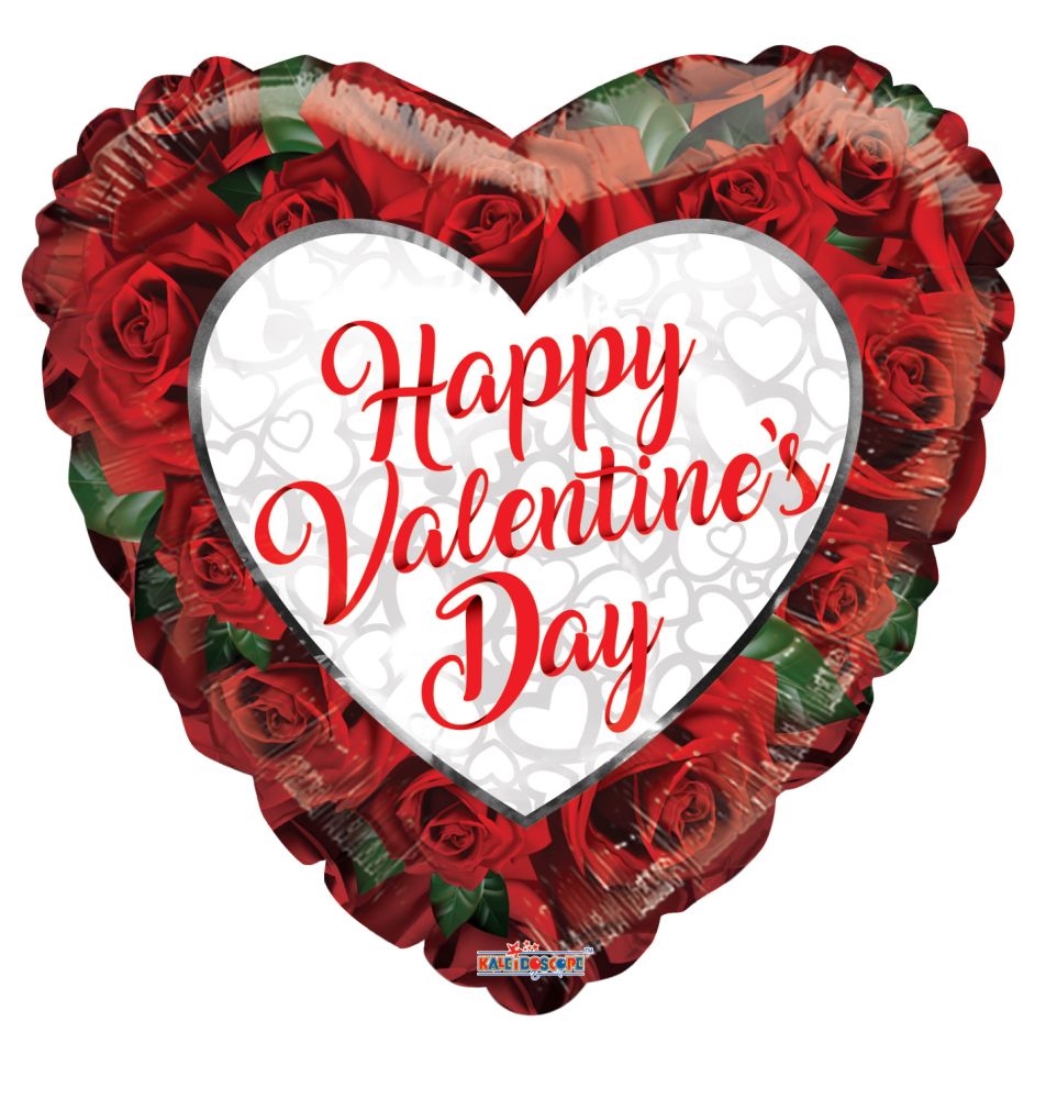 04" Valentines Roses Balloon