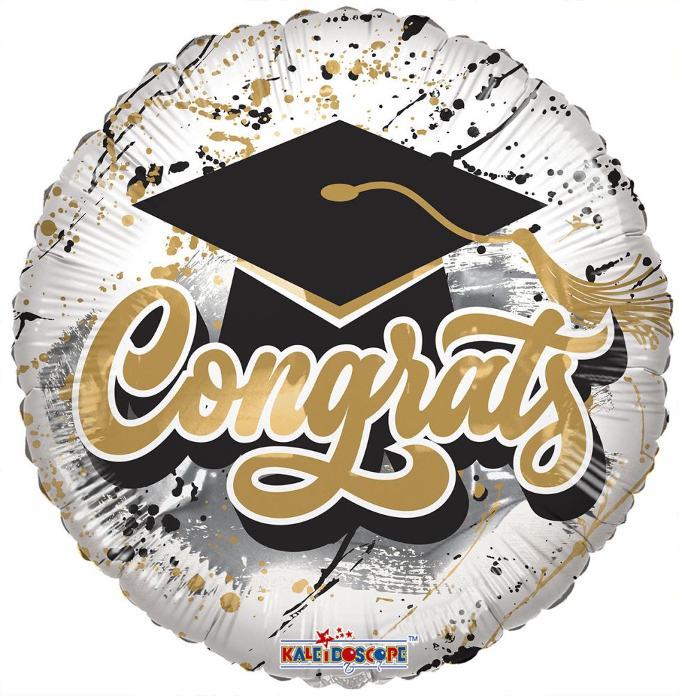 04" Congrats Splashes Balloon