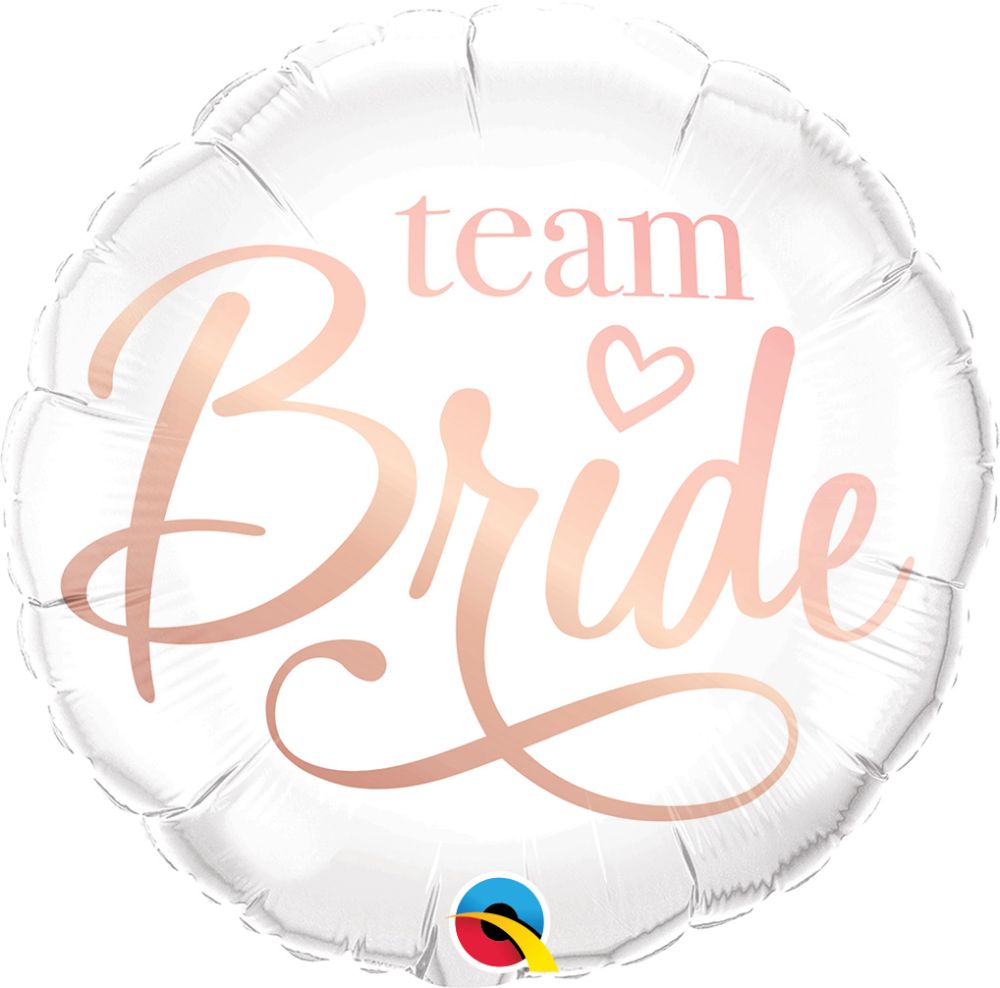 18" Team Bride Balloon
