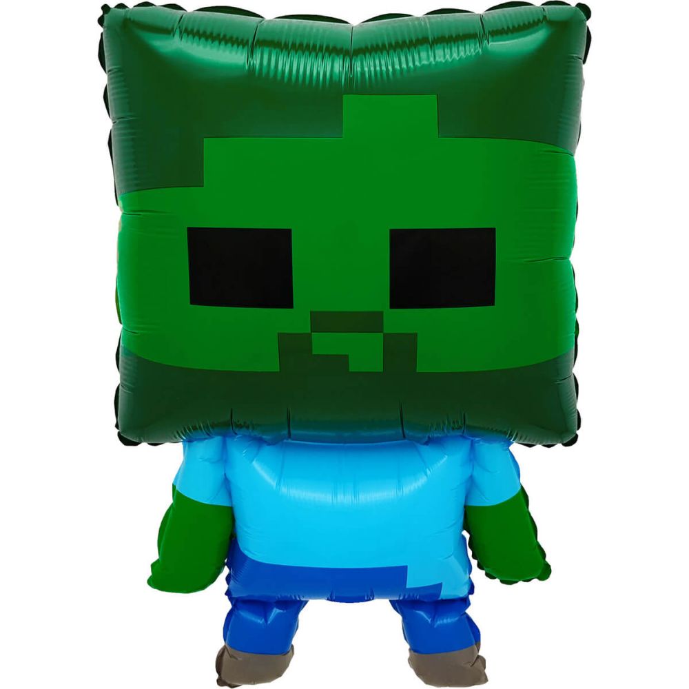 25" Minecraft Zombie Balloon