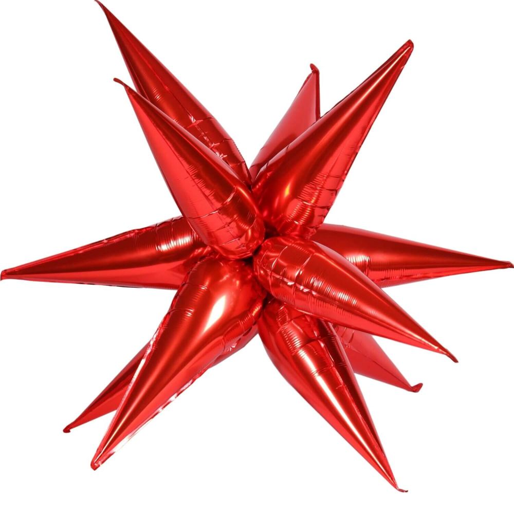 Magic Starburst 60" Red Balloon