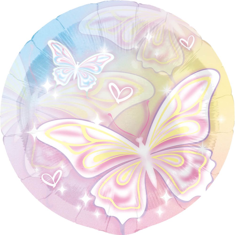 18" Pastel Butterfly Dreams Balloon