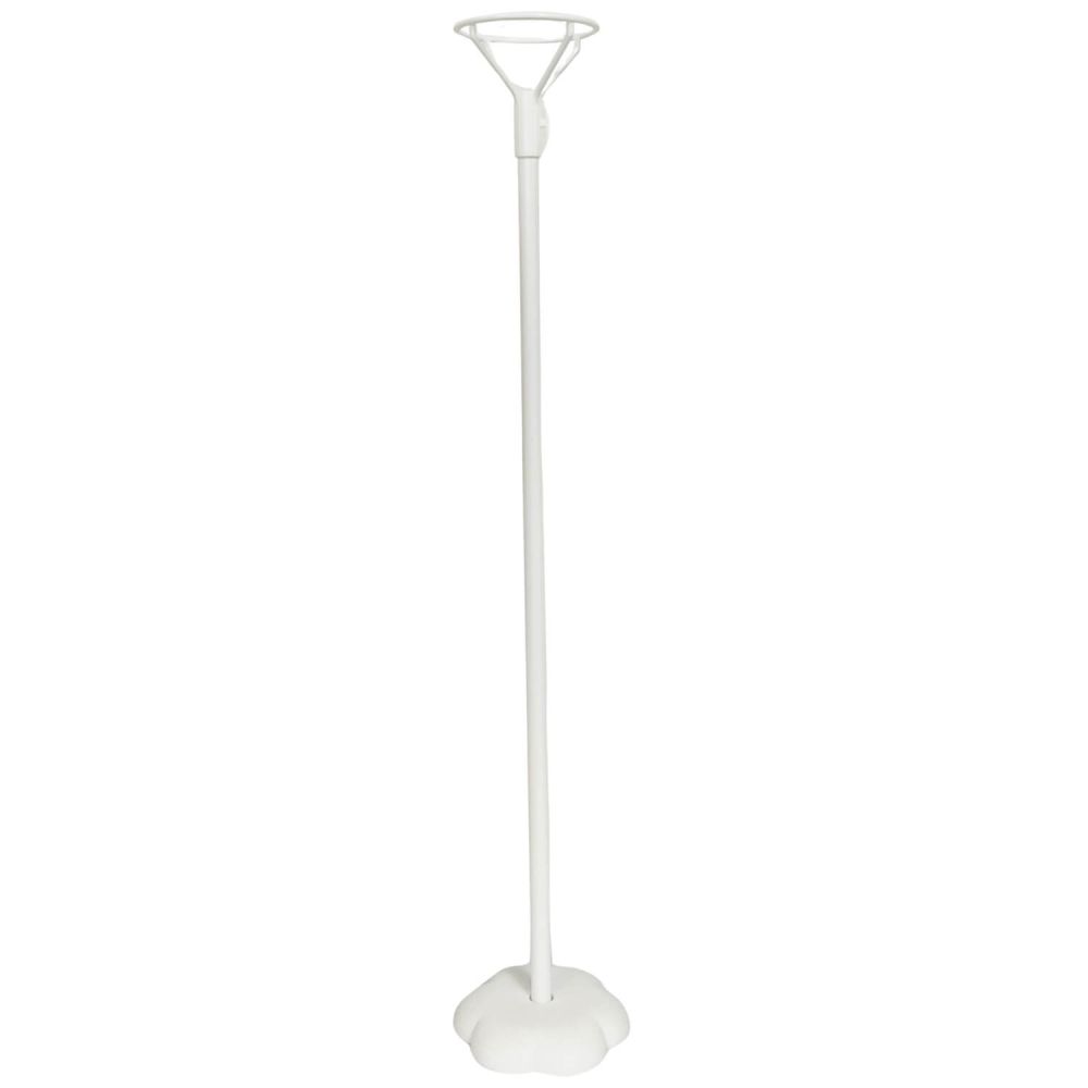 Table Base Balloon Stick Stand - White (50pcs)