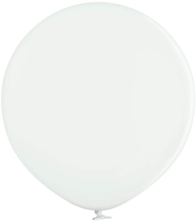 24" Standard White (5pcs) Belbal Balloons