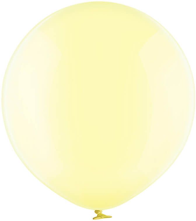 24" Soap Yellow (5pcs) Belbal Balloons