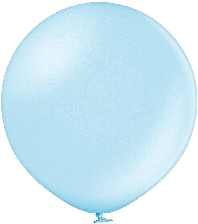 36" Metallic Light Blue (5pcs) Belbal Balloons