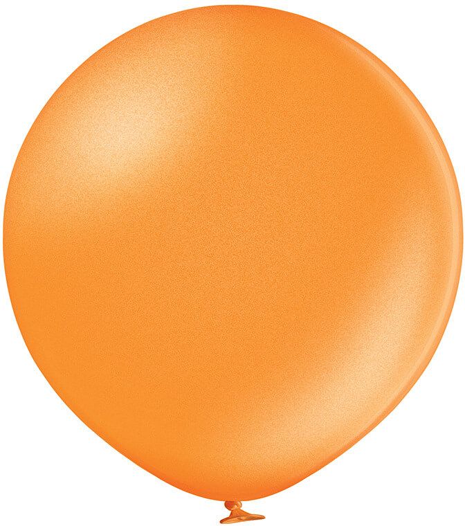 36" Metallic Bright Orange (5pcs) Belbal Balloons