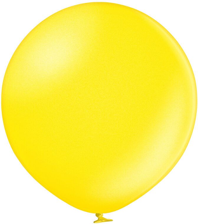 36" Metallic Citrus Yellow (5pcs) Belbal Balloons