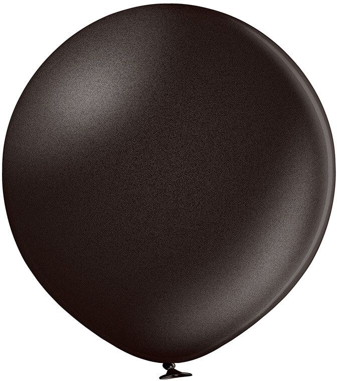 36" Metallic Black (5pcs) Belbal Balloons