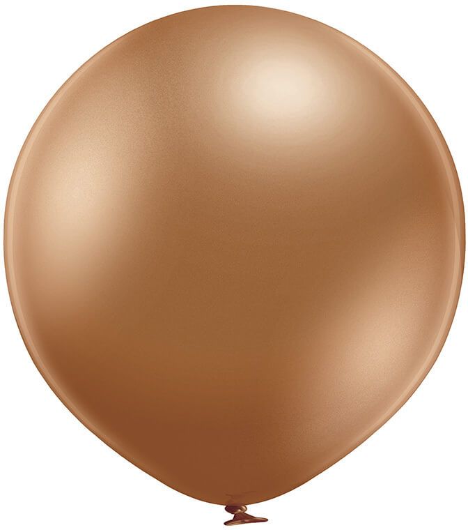 24" Glossy Copper (5pcs) Belbal Balloons