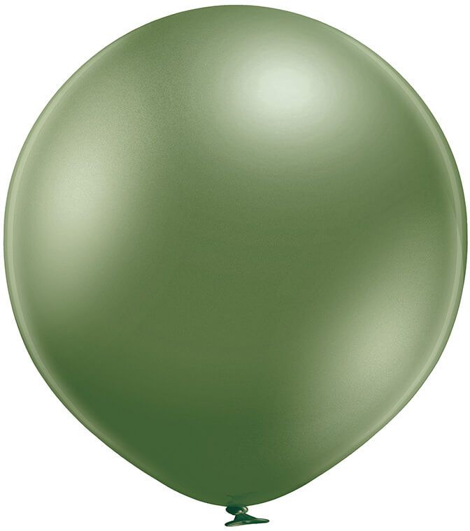 24" Glossy Lime Green (5pcs) Belbal Balloons