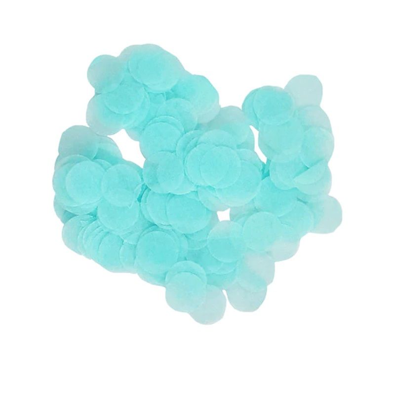 1cm Paper Confetti Dots Baby Blue (15g)