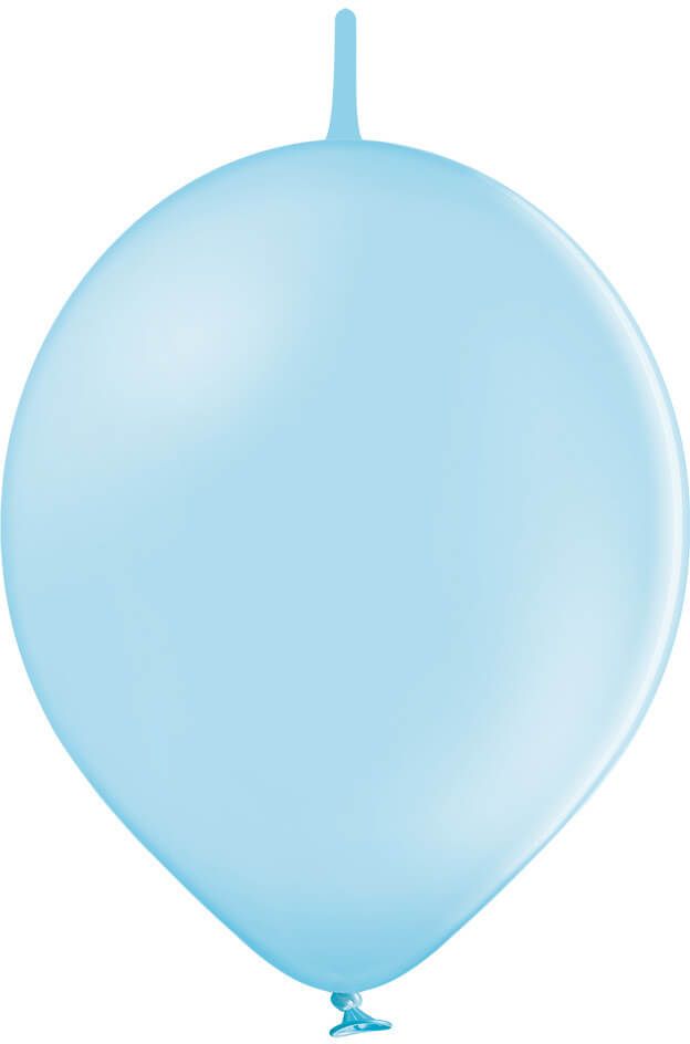 11" Standard Sky Blue Linking (50pcs) Belbal Balloons
