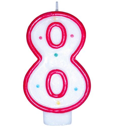 Candle Number 8