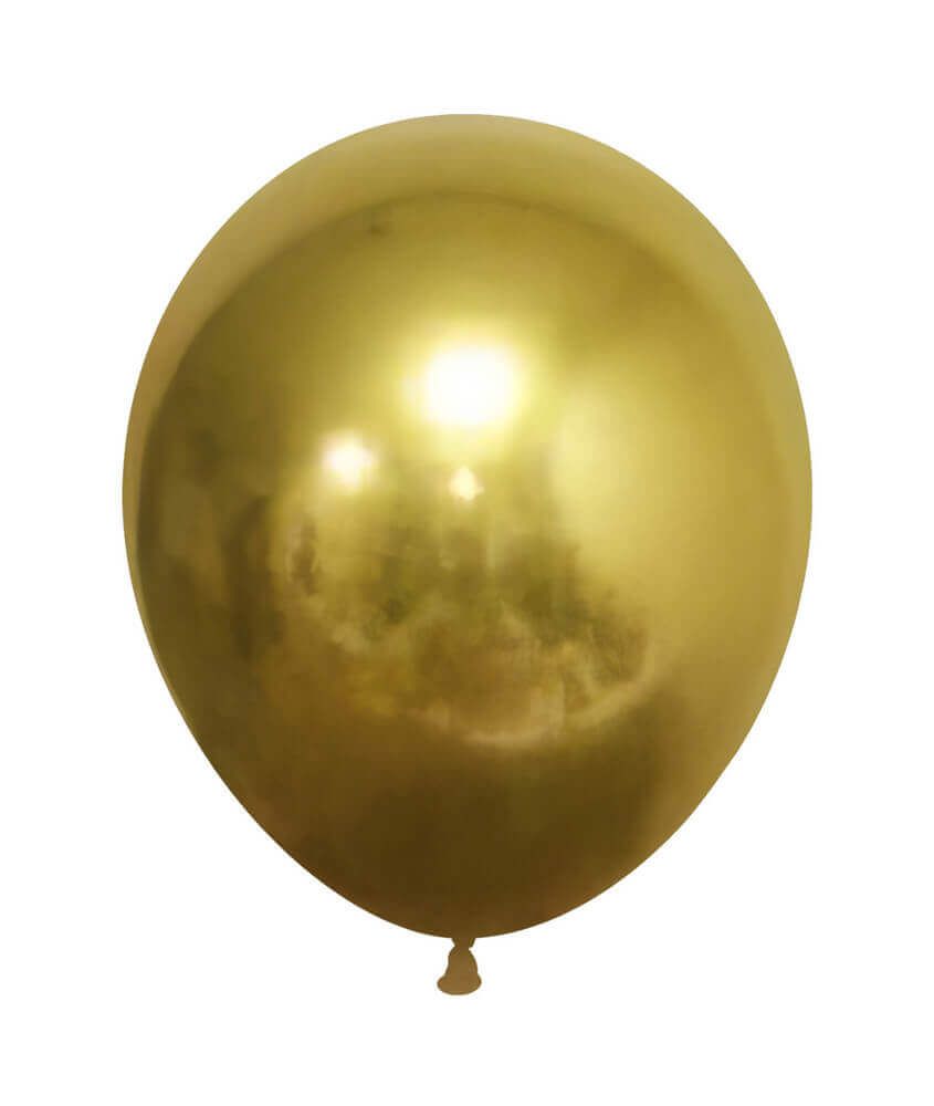 05" Chrome Gold (50pcs) Celetex Balloons
