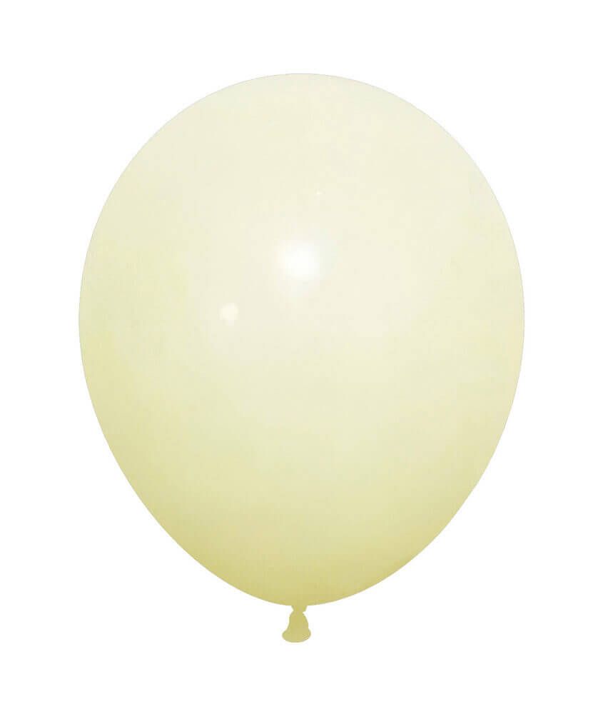 05" Macaron Yellow (50pcs) Celetex Balloons