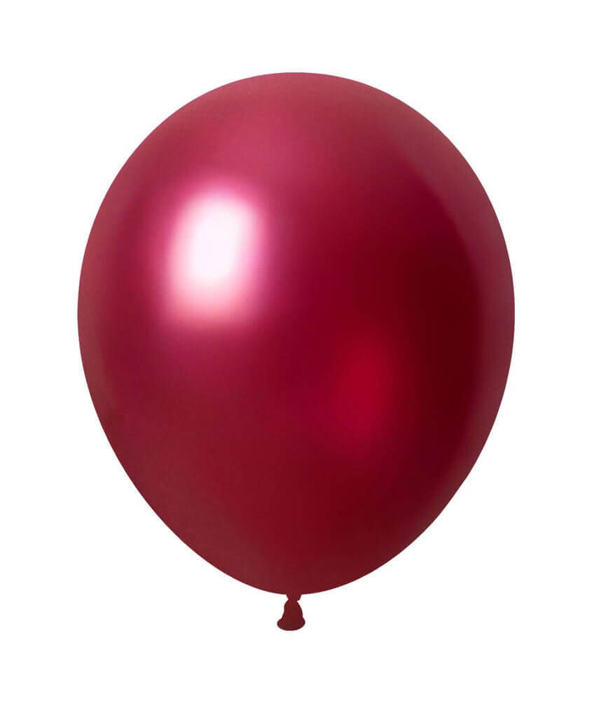 05" Pearl Burgundy (50pcs) Celetex Balloons