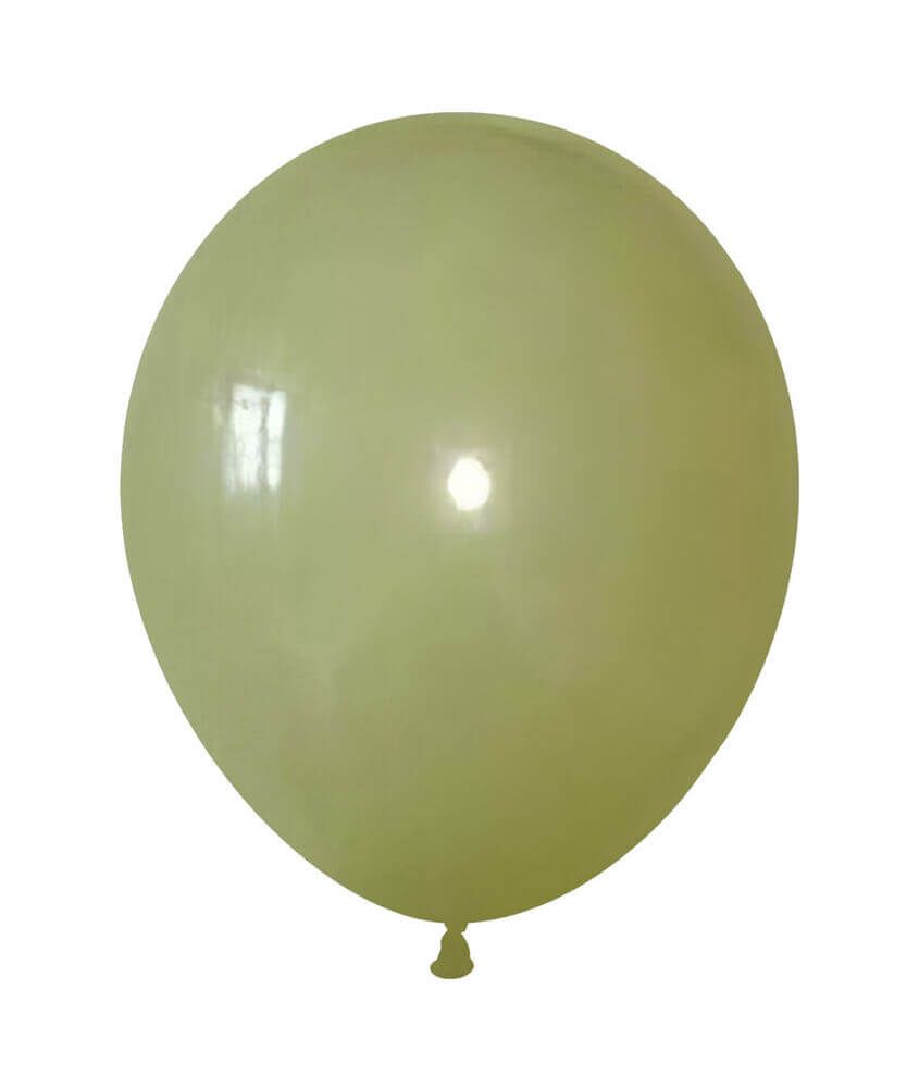 05" Retro Avocado Green (50pcs) Celetex Balloons