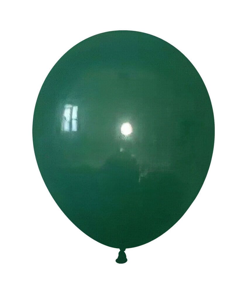 05" Retro Black Green (50pcs) Celetex Balloons
