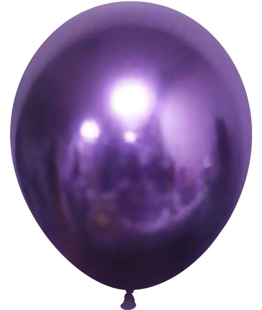 12" Chrome Purple (50pcs) Celetex Balloons