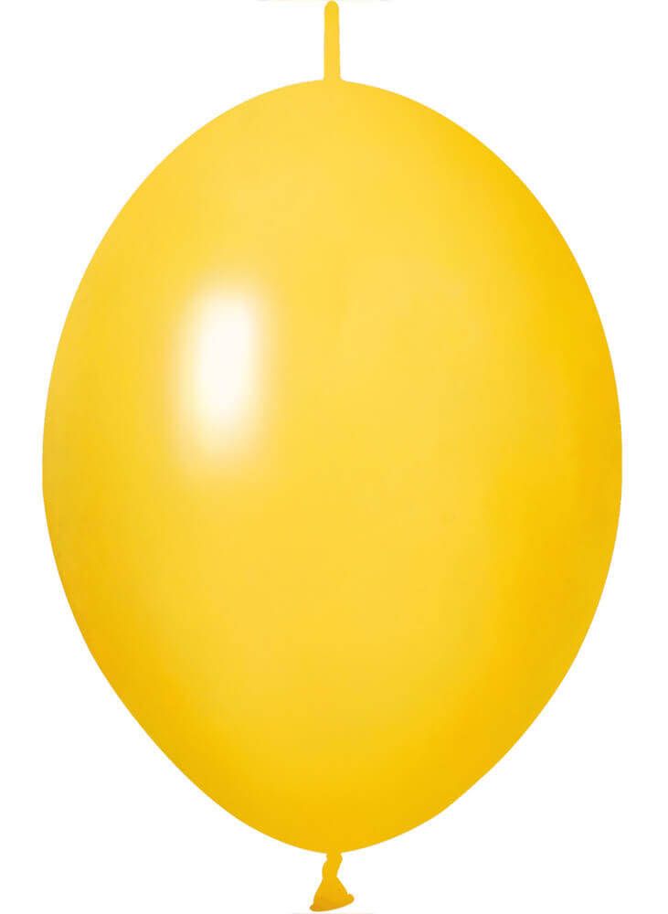 12" Standard Lemon Linking (50pcs) Celetex Balloons