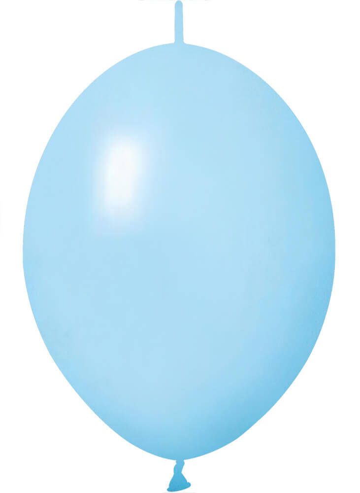 12" Standard Light Blue Linking (50pcs) Celetex Balloons