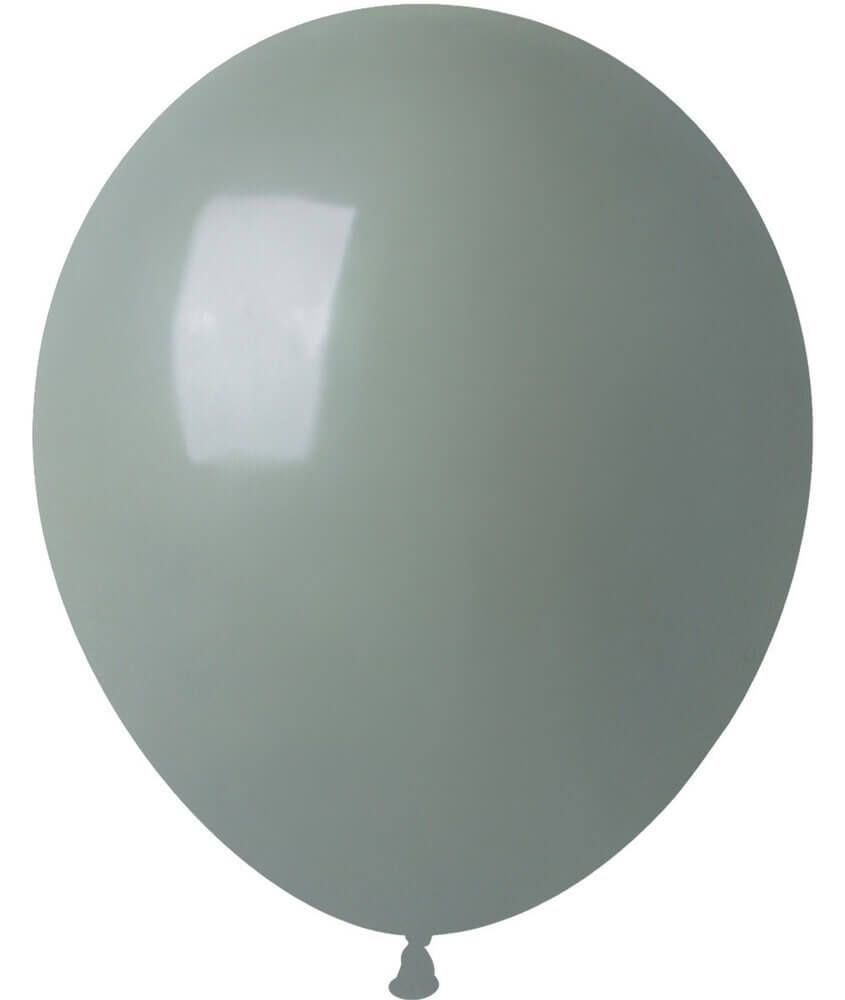 12" Pastel Dusk Green (50pcs) Celetex Balloons