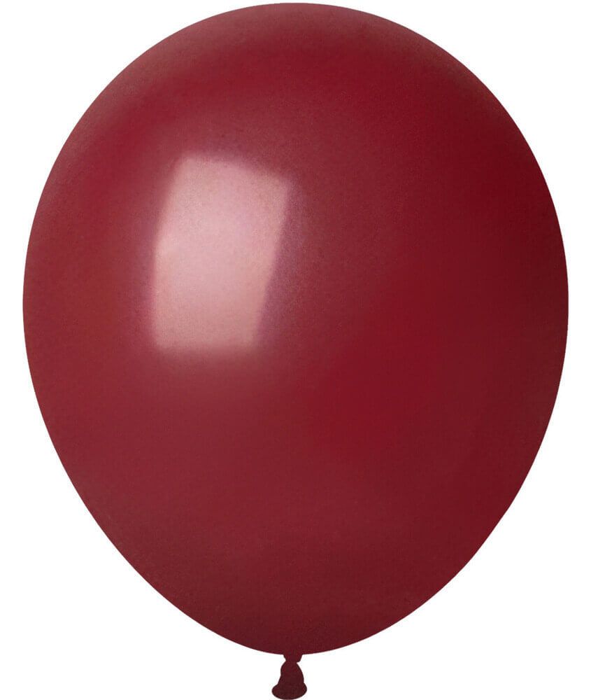 12" Standard Burgundy (50pcs) Celetex Balloons