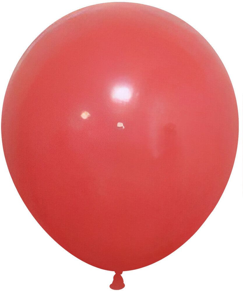 18" Macaron Red (25pcs) Celetex Balloons
