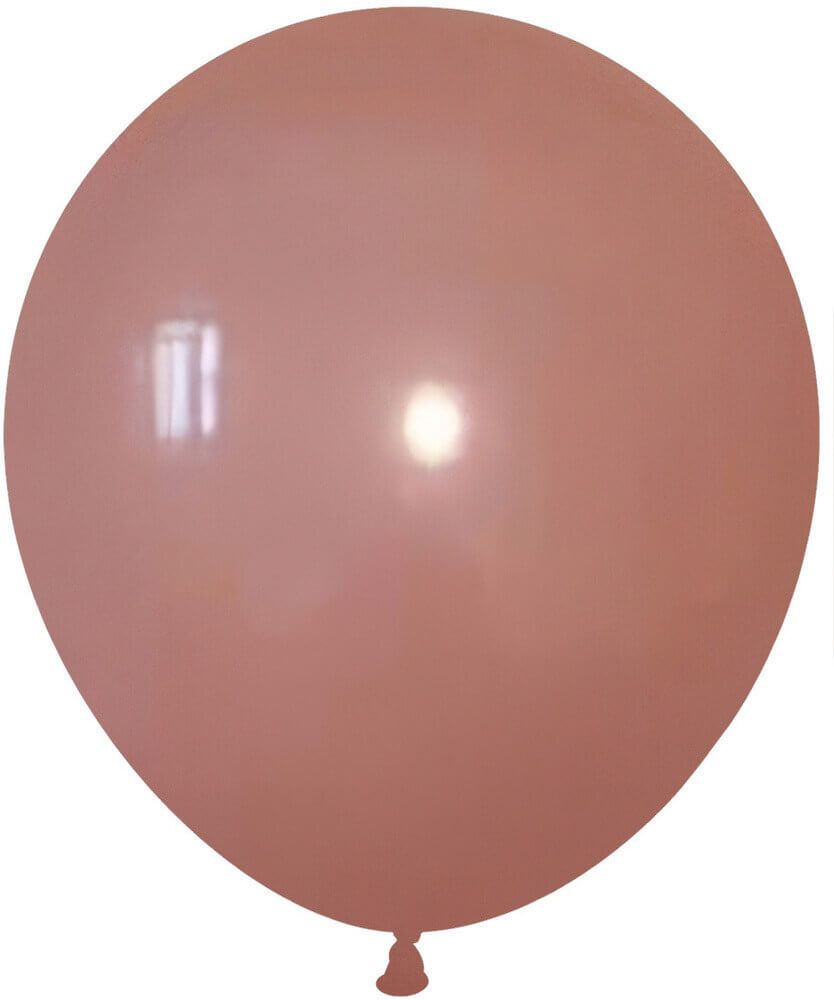 18" Retro Cameo Brown (25pcs) Celetex Balloons