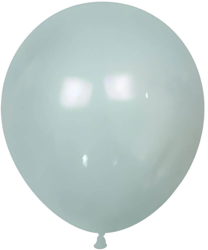 18" Retro Ice Mist Blue (25pcs) Celetex Balloons