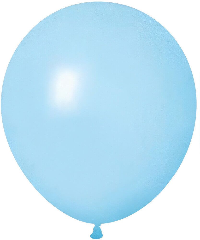 18" Standard Light Blue (25pcs) Celetex Balloons
