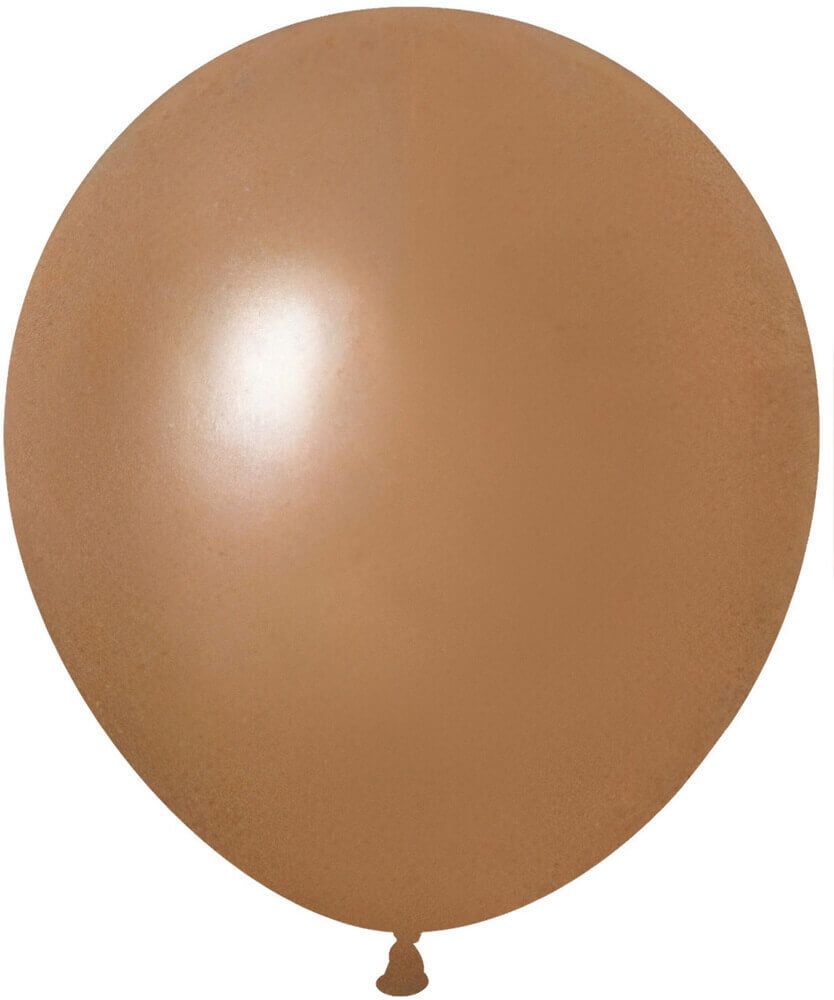 18" Standard Light Coffee (25pcs) Celetex Balloons