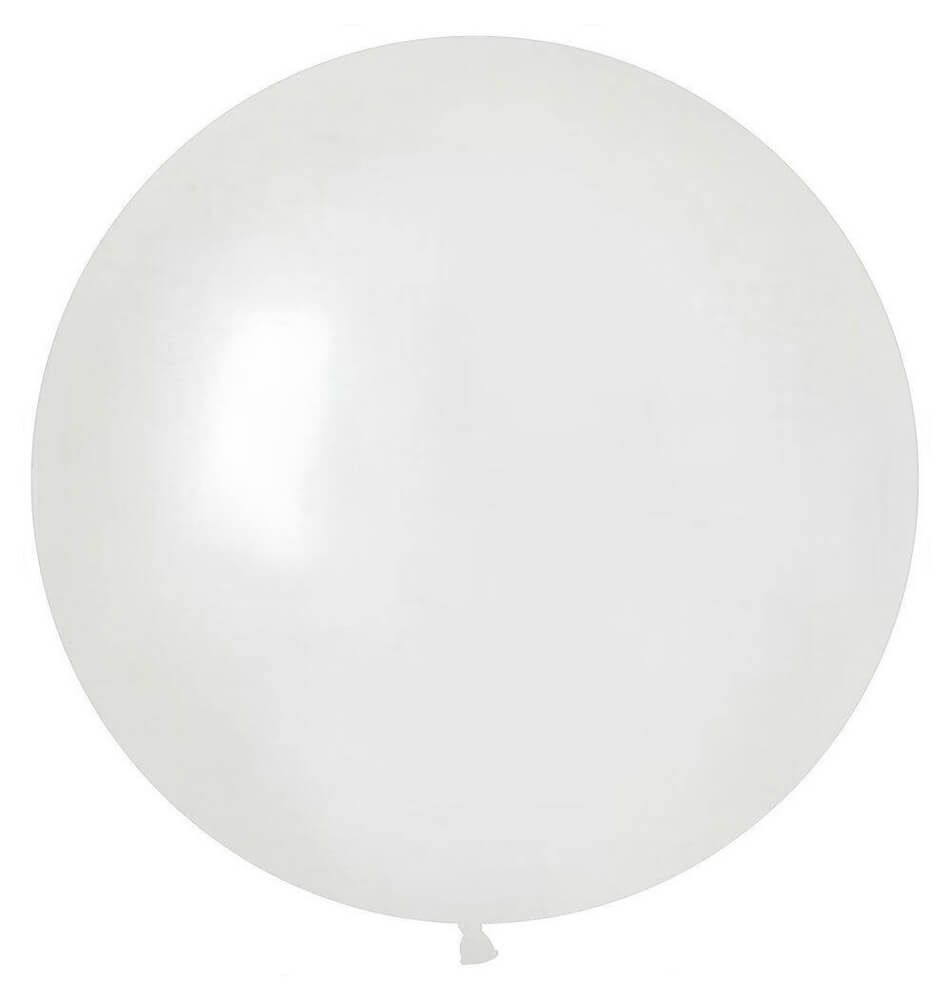 24" Crystal Clear (5pcs) Celetex Balloons