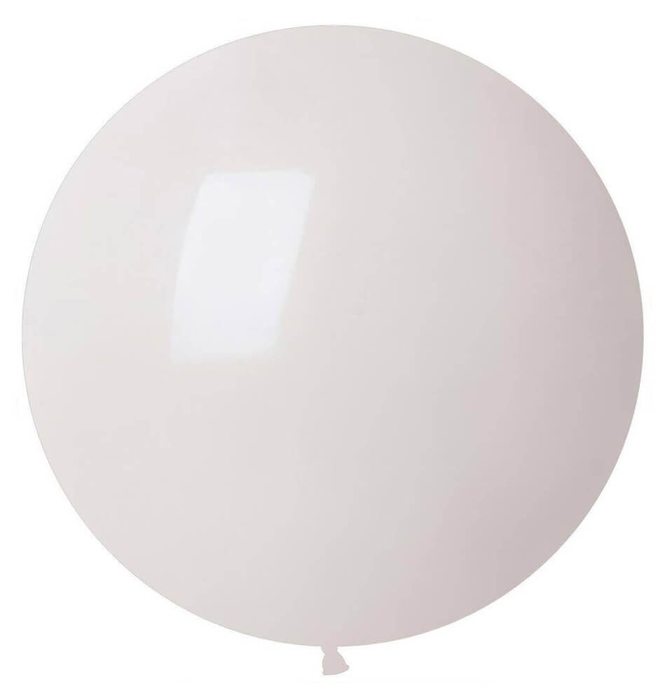 24" Pastel Dusk White (5pcs) Celetex Balloons